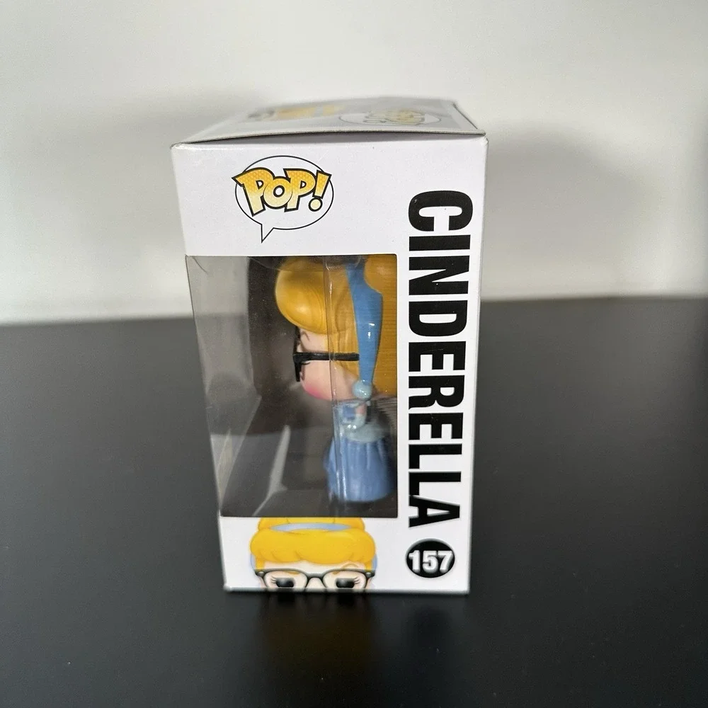 Funko Pop Disney Cinderella 157 Glasses Hot Topic Exclusive Vinyl Figure Vaulted
